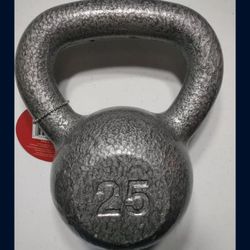 25.lbs X 1 Kettlebell New 