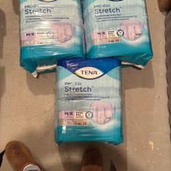 Tena Adult Briefs $25/ea