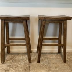 Two 29” Bar Stools