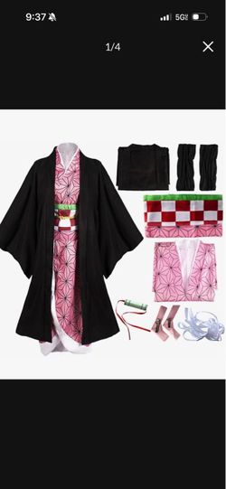 Nezuko Demon Slayer Cosplay Costume Set
