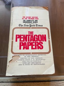 The Pentagon Papers Bantam Paperback Book