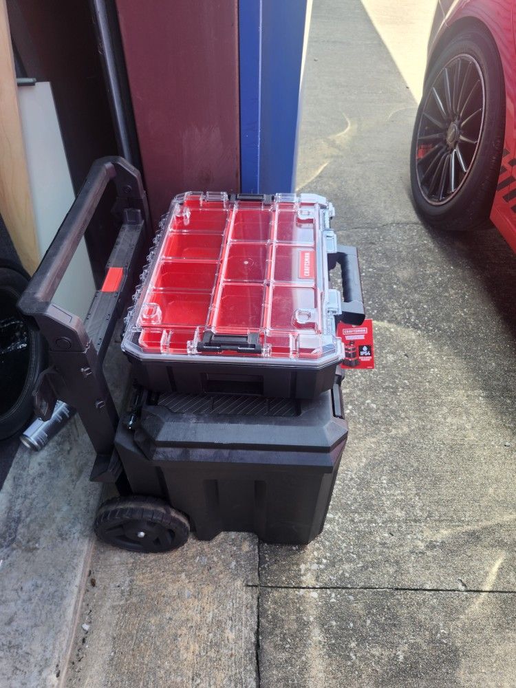 Craftsman Rolling Tool Box And Organizer