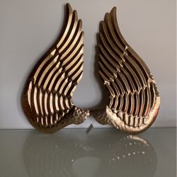 Decoración Alas De Metal