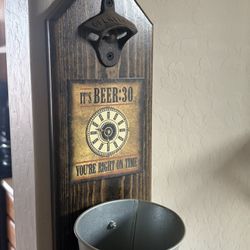 Wall Hanging Bottle Opener
