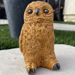 Golden Owl Statue – 5” Tall | $22