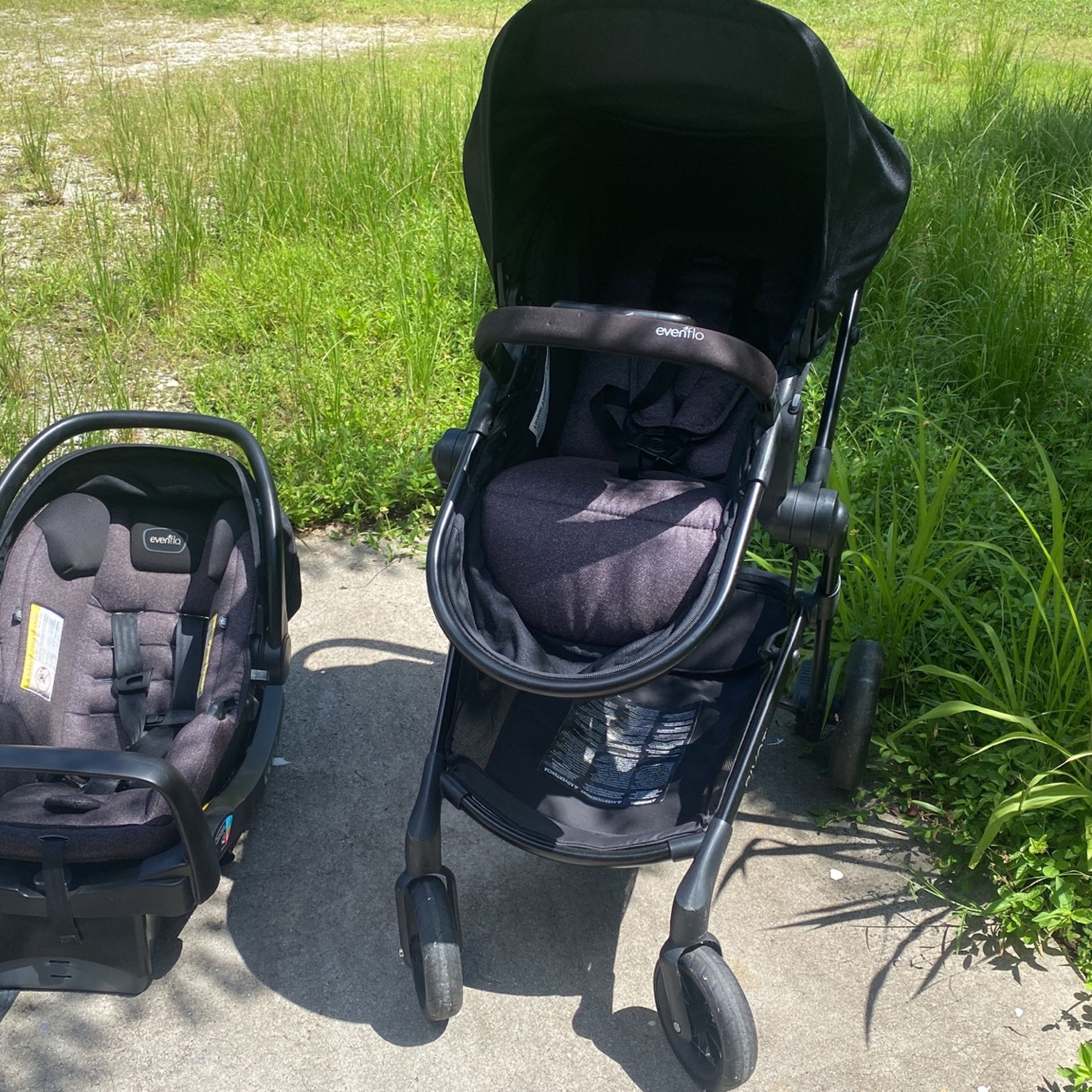Evenflo Car Seat And Stroller