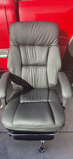 Black Leather Office Chair