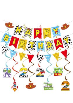 Toy Story 2nd Birthday Party Decoration Set