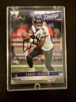 Lamar Jackson Autographed