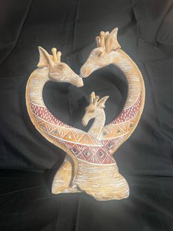 Giraffe Table Sculpture