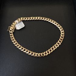 10k Cuban Rose Gold Bracelet