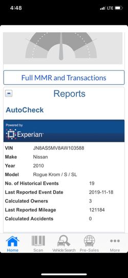 Vendo Nissan Rogue 2010