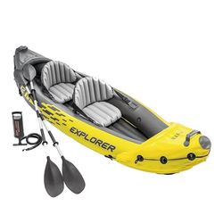 Inflatable Kayak Set For 2 NEW