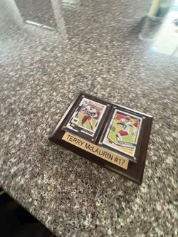 Terry McLaren signed framed cards