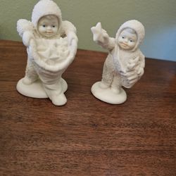 Snowbabies With Hugs And Kisses