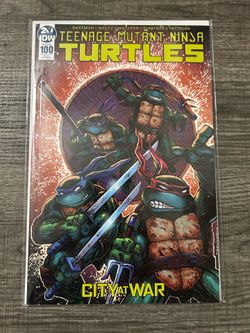 IDW Teenage Mutant Ninja Turtles #100 RI-C Cover