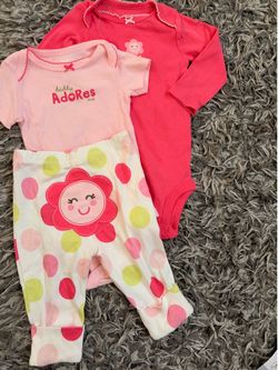 Carter's Baby Girl 3-Piece Outfit Set