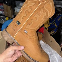 Justin boots Rush 11” waterproof steel toe boots