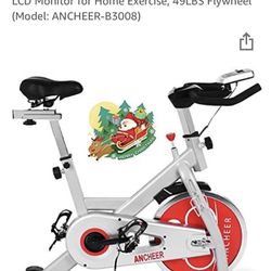 Used Ancheer Indoor Cycling Bike-Stationary Exercise Bike