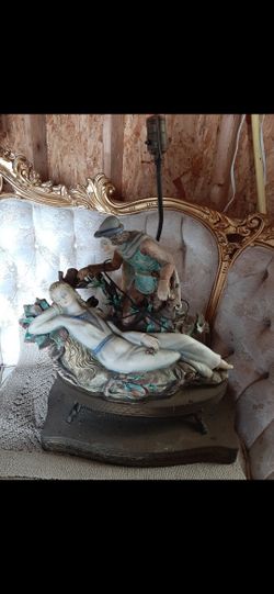 Sleeping beauty lamp ,ANTIQUE