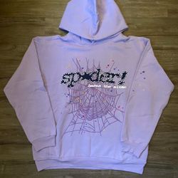 Sp5der Hoodie Purple