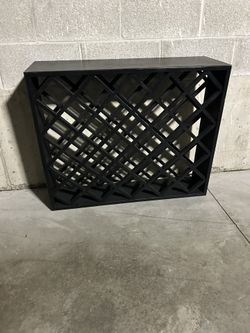 Wine Rack Solid Wood