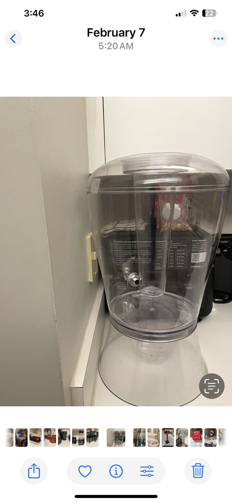 Juice fountain