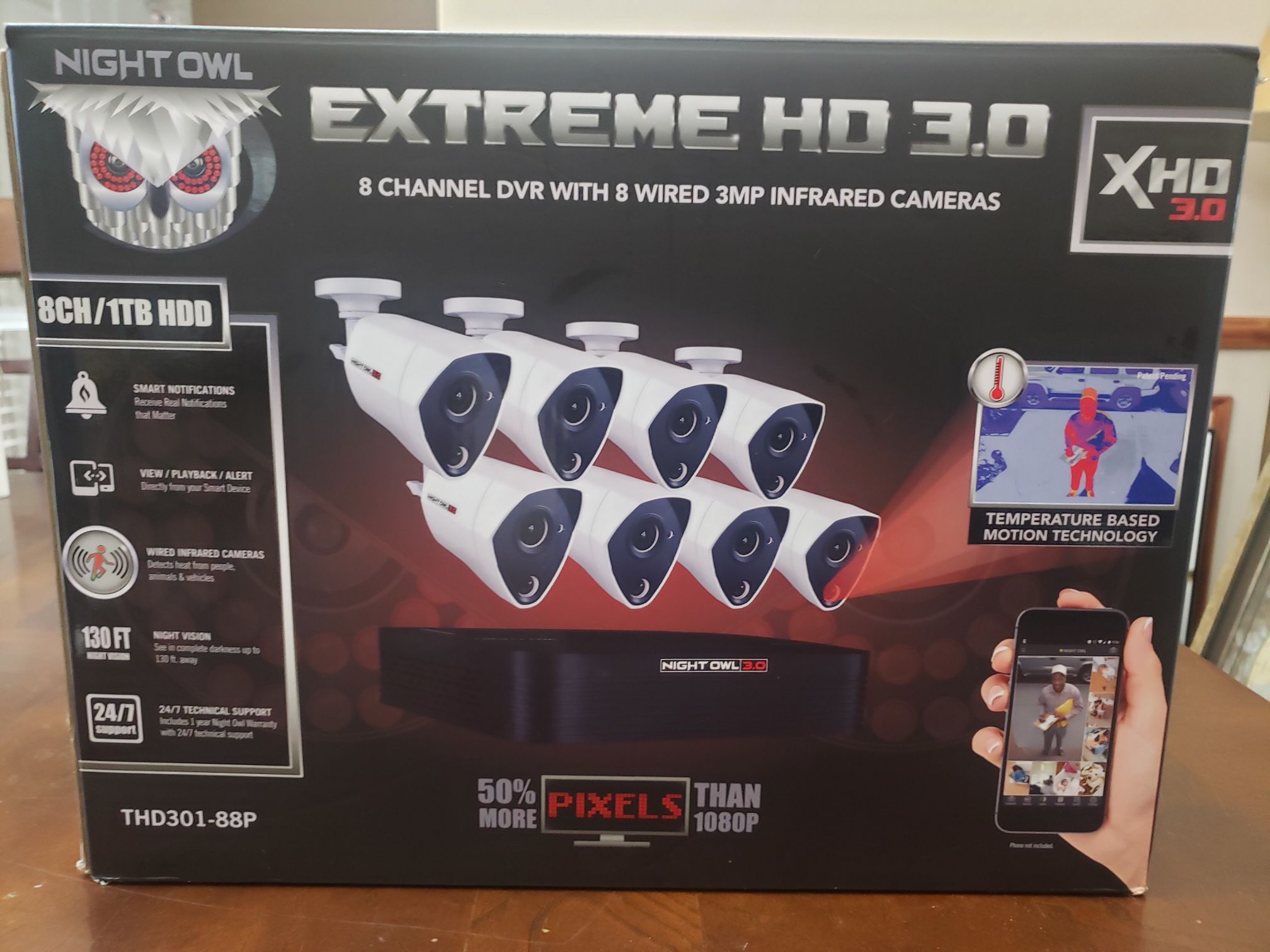 Night Owl 8 Channel Security Camera Surveillance System