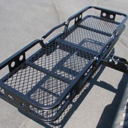 New 60x20 500LB Car Van Suv Tow Hitch Carrier Rack Luggage Basket Canasta Para Maletas Maleton 2" Receiver 