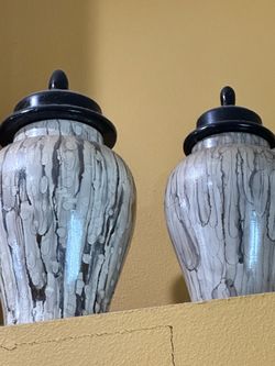 Ceramic vases