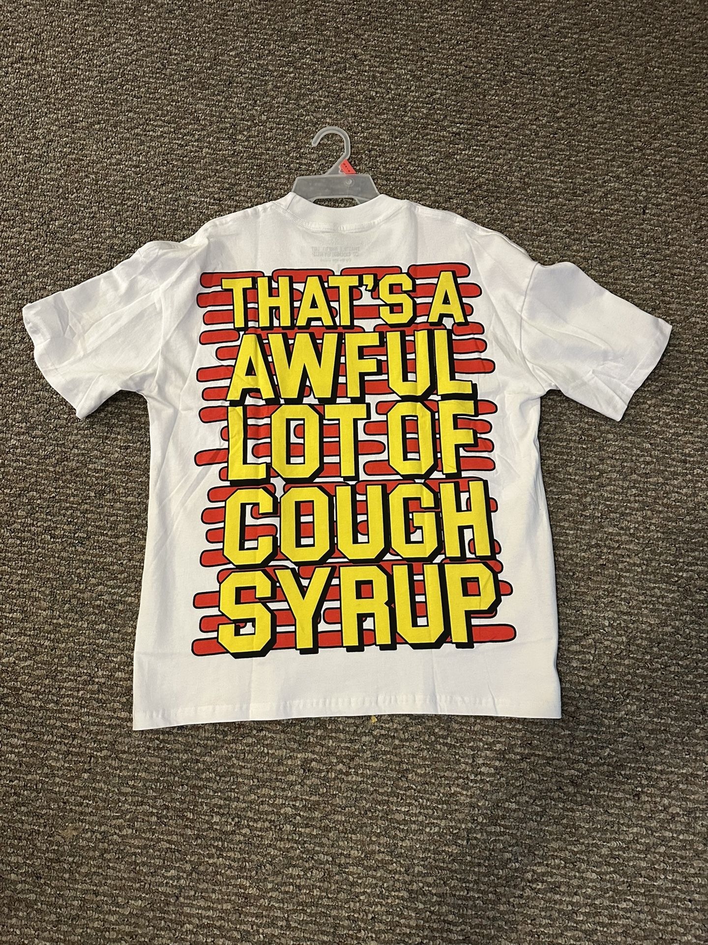 Awful Lot Of Cough Syrup T-Shirt Sz Large 