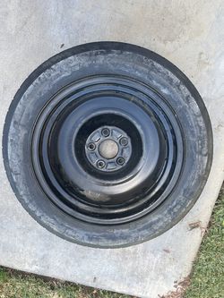 Two spare tires 5 hole lugs each 30.00