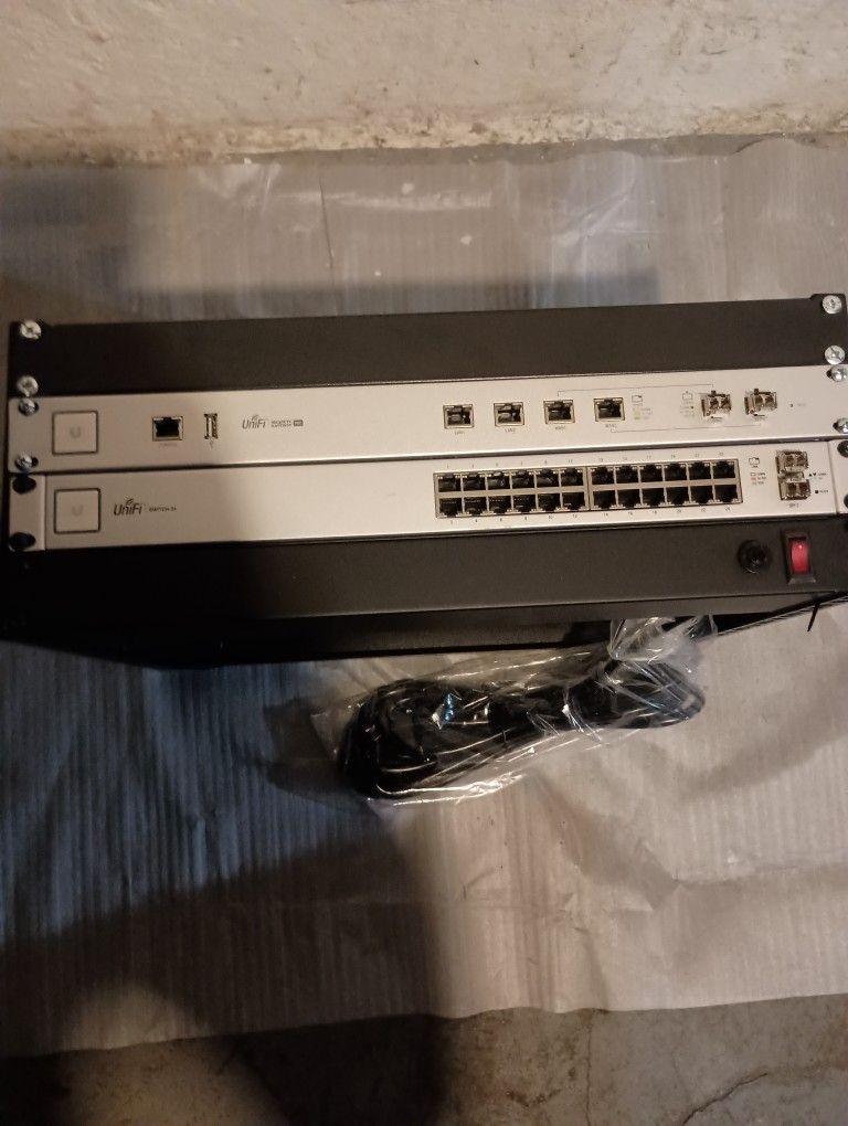 Ubiquiti Mini Rack And PDU.