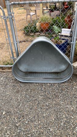 Galvanized container