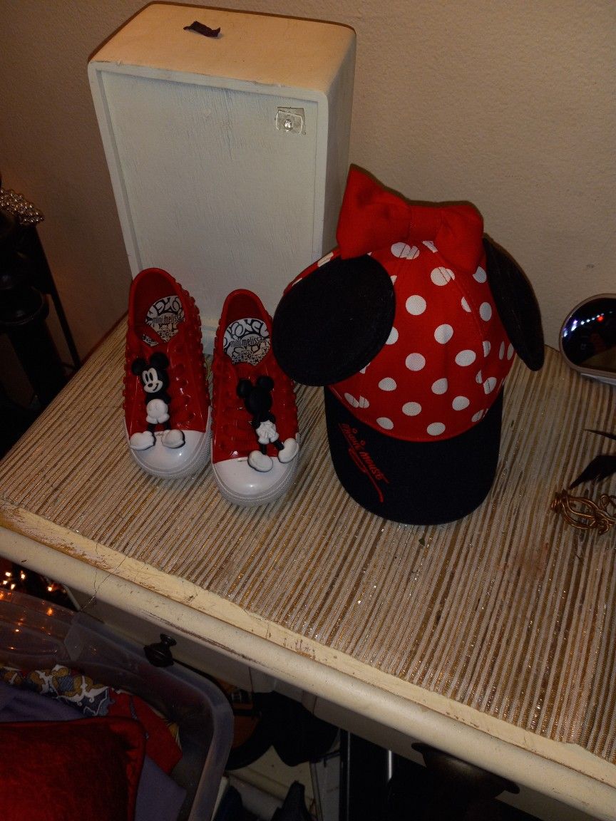 Mackey Mouse Shoes&Minnie Hat