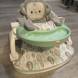 Cute Monkey Baby Feeding Chair