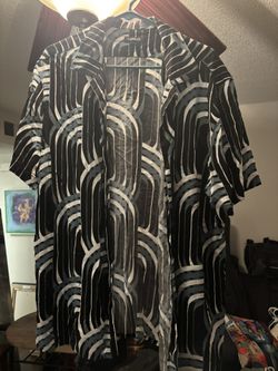 Express art deco Hawaiian shirt