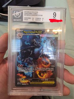 BGS 9 Mega Charizard X EX SIR Pokémon Card