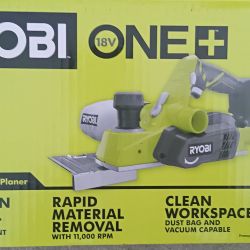 Ryobi 18V ONE+ 3-1/4” Cordless Hand Planer (Tool Only) – Brand New Sealed