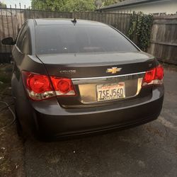 2014 Chevy Cruz In Black