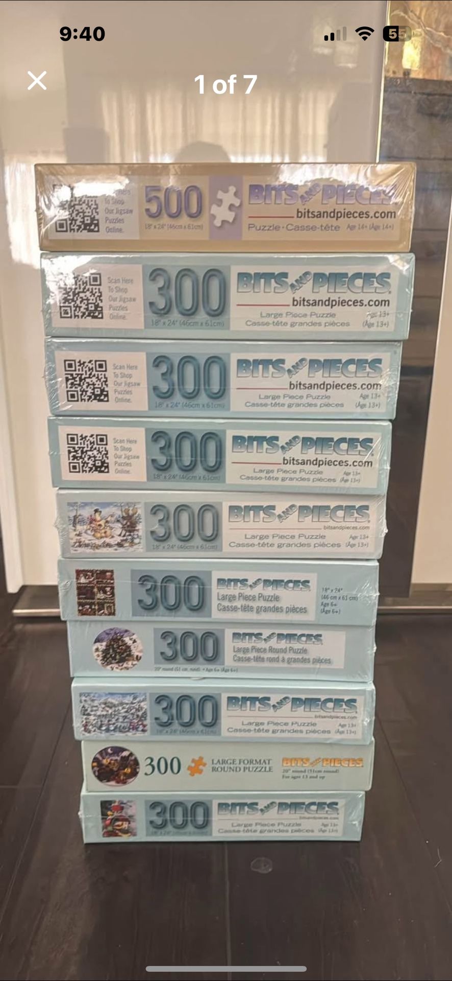 Lot Of 10 Brand New Puzzles