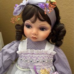 New collectible porcelain doll