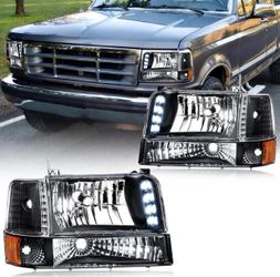 Ford F-150 LED Headlight Assembly Set