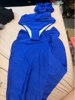 Oqq 3 piece bathing suit