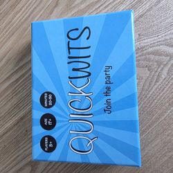 QuickWits Card Game