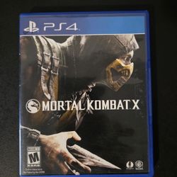 PS4 Game- MORTAL KOMBAT X 