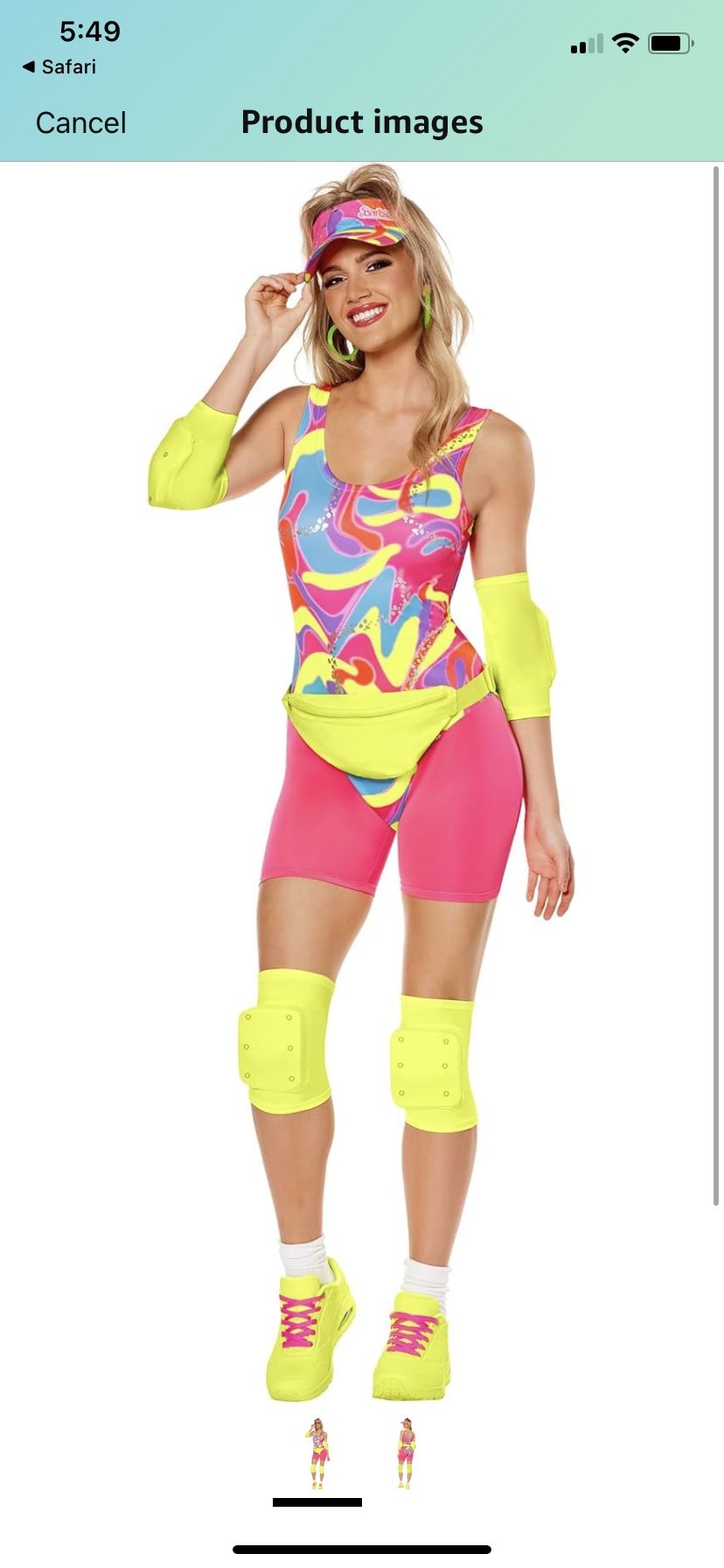 Skater Barbie Halloween Costume