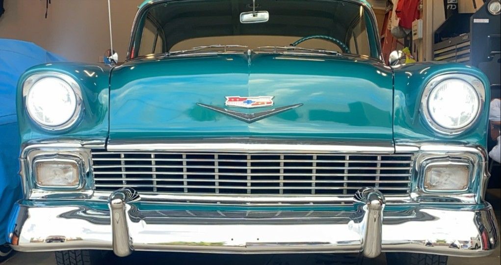 1955 To 1957 Chevy Bel Air LED Glass Headlights