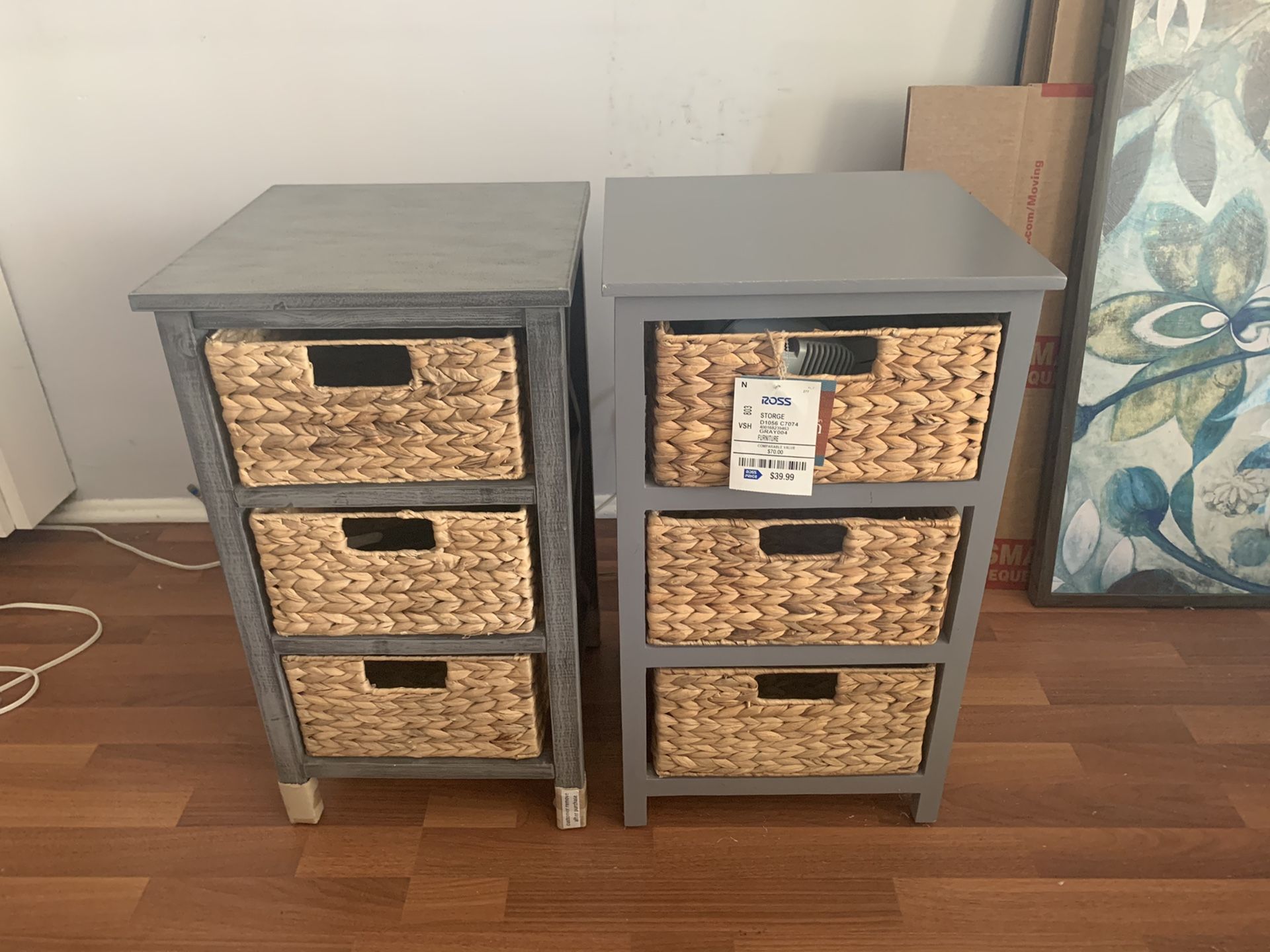 End tables set of two