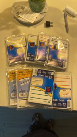 File Folder Labels